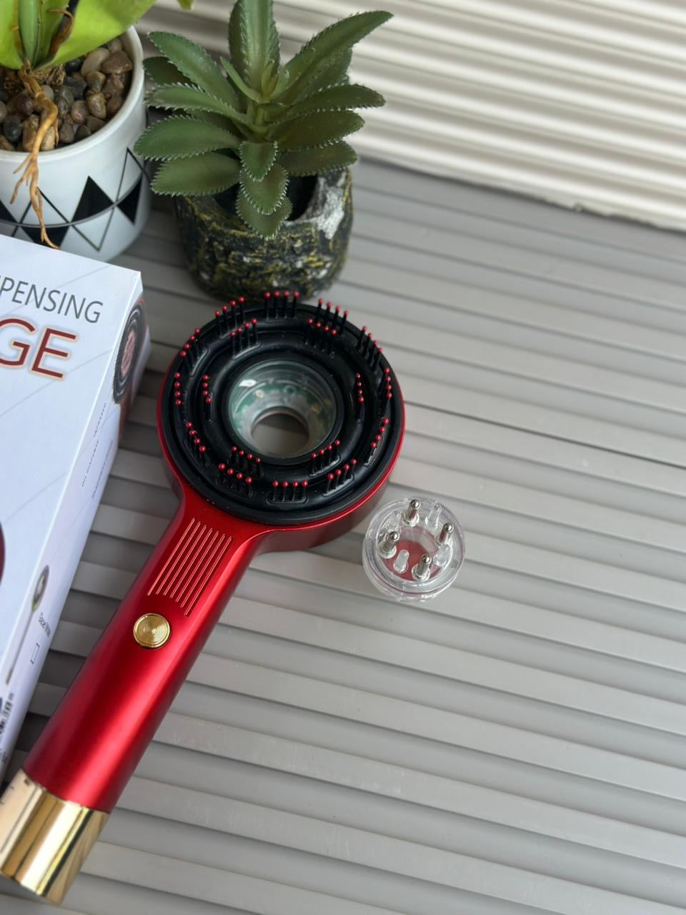Magnetic Oil Dispensing Massage Comb